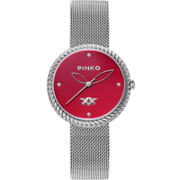 新款意大利进口PINKO手表 欧美品牌女士简约时尚石英表女FW17系列PK.2950L/05M编织带