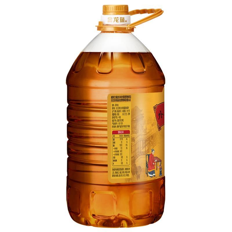 金龙鱼外婆乡小榨菜籽油 5L