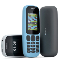 诺基亚(NOKIA) 诺基亚105双卡（蓝色）移动联通手机 老人机 备用机 诺基亚手机