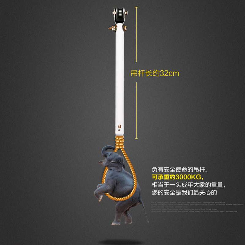 艾美特(Airmate) 电风扇 FZ5608(1台装) 吊扇 风扇 电扇 客厅家用 餐厅 工程 56寸