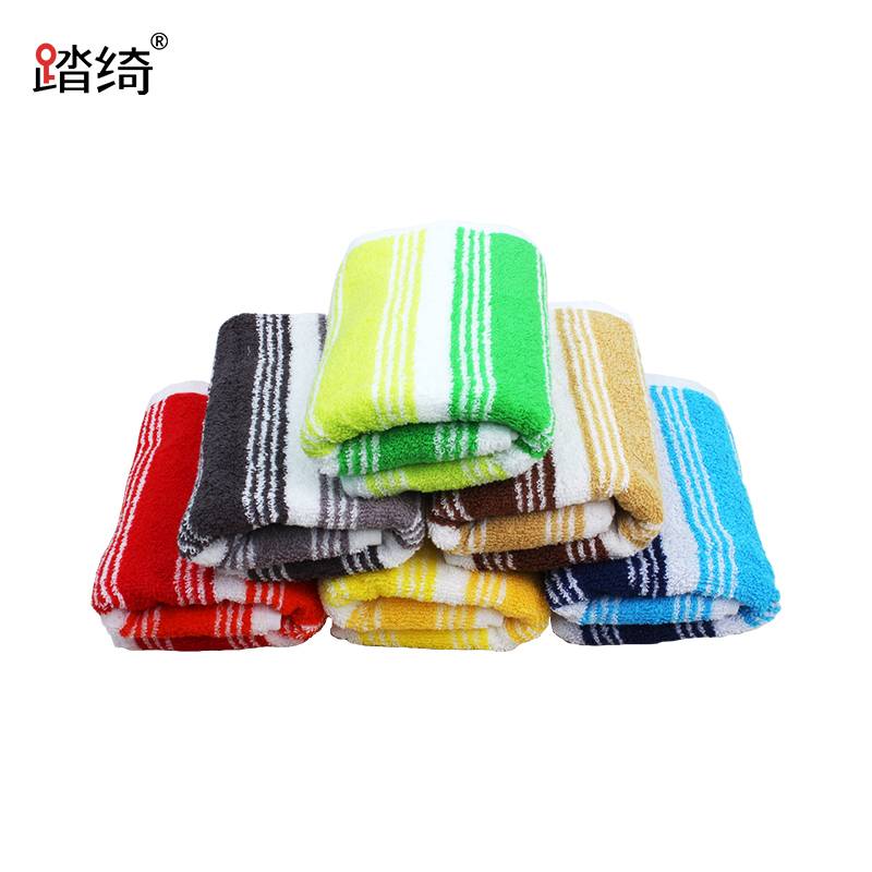 踏绮 法兰西炫彩面巾 34*78cm 条高清大图