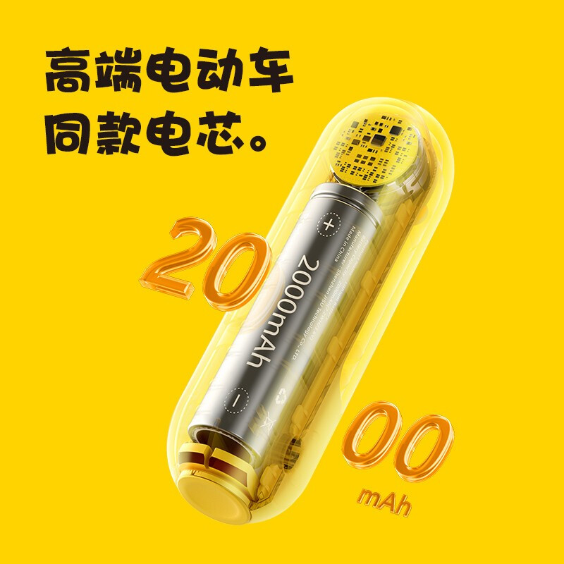 (苏宁集采) 几素小风扇小黄鸭联名款便携式迷你风扇 F8L高清大图