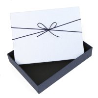 礼品盒节日长方形简约小清新礼盒内衣盒衬衫盒生日包装盒批发