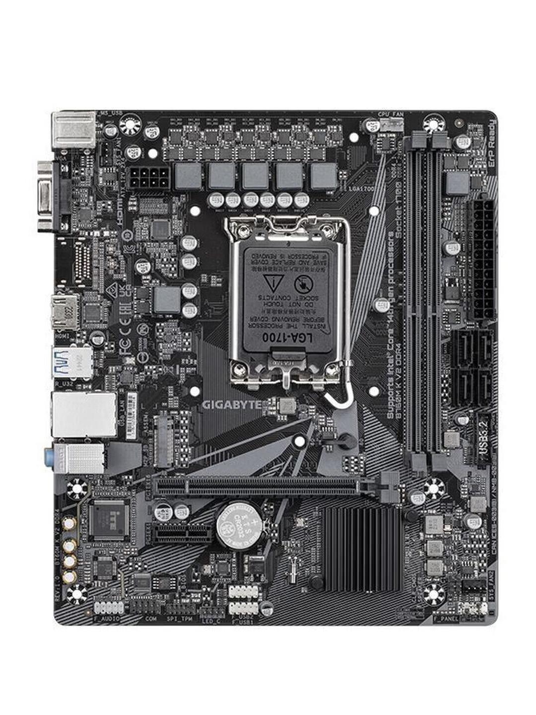 技嘉B760M K DDR4台式机电脑主板 台式机主板(支持英特尔13代处理器)单主板高清大图