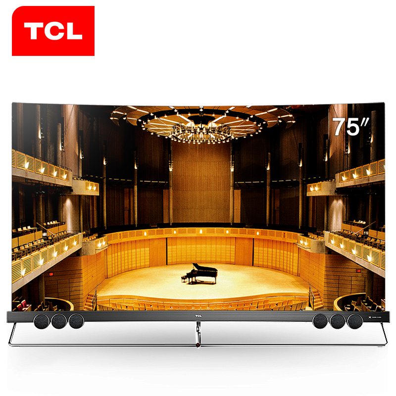 TCL 55X5 55英寸量子点全面屏曲面电视高清大图
