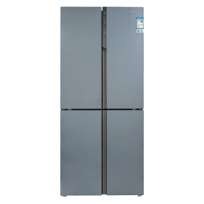 美菱冰箱bcd415wup9b415升十字对开门风冷冰箱星河银