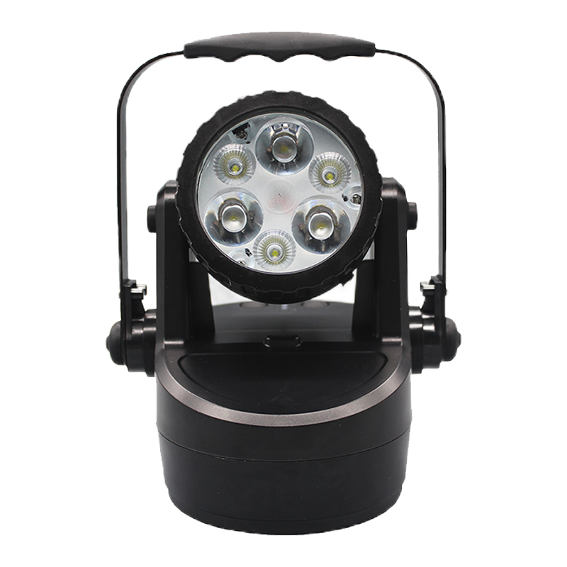 简鼎 JD6318 12W DC11.1V LED IP66 轻便式多功能强光灯(计价单位:盏) 黑色