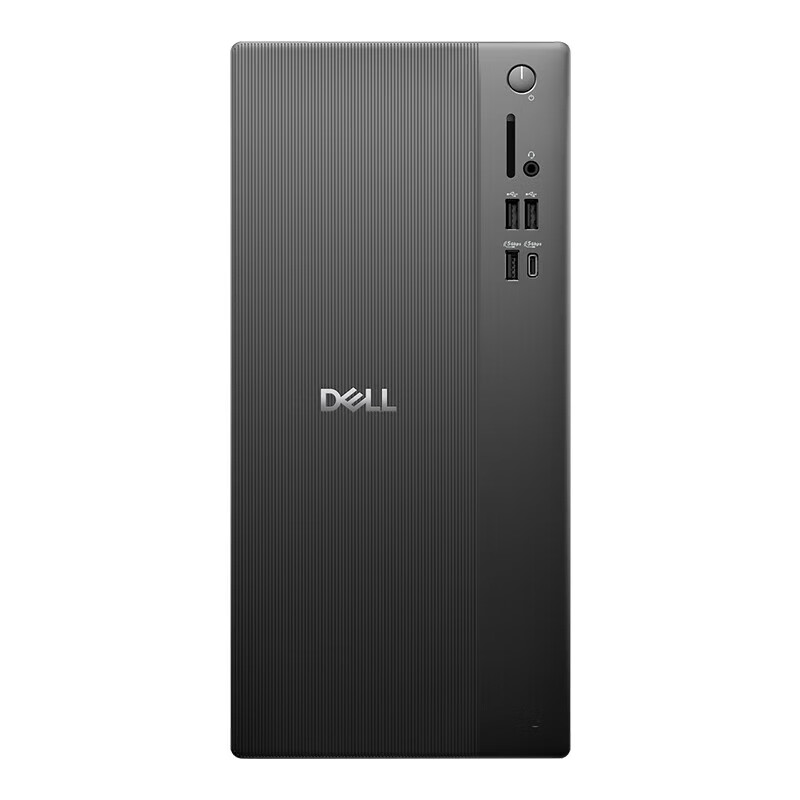 戴尔(DELL)ECT1250 商用办公台式机电脑主机 单主机含键鼠套装 定制I3-14100 16G内存 512G固态硬盘 180W 大机箱 WIN11高清大图