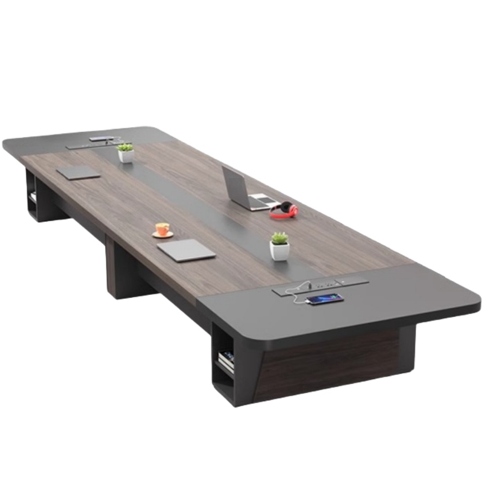 豫龙都会议桌3m张高清大图