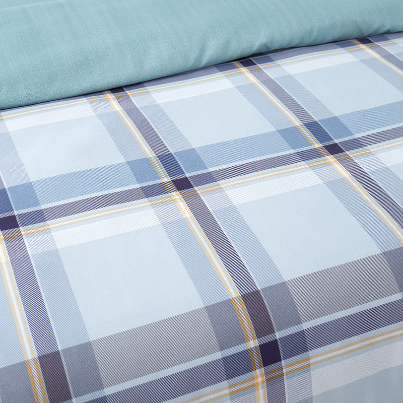 Z.M.N.(法国啄木鸟)云归棉涤磨毛四件套-雷瓦ZHT-0040高清大图