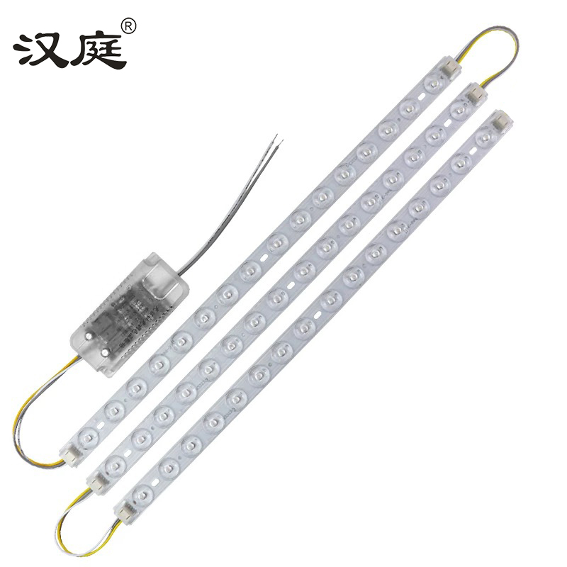 汉庭 LED长条模组 一拖3 长300mm-6w白光高清大图