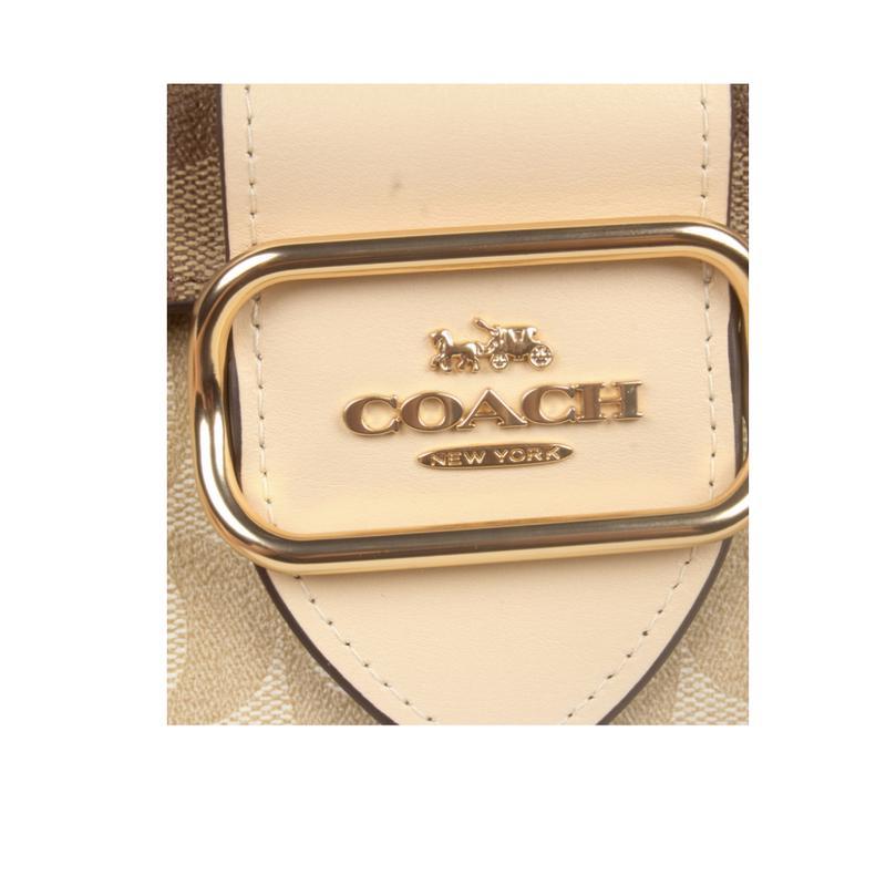 COACH 蔻驰(COACH)女士斜挎包多功能口袋PVC牛皮拼接时尚百搭配件日常通