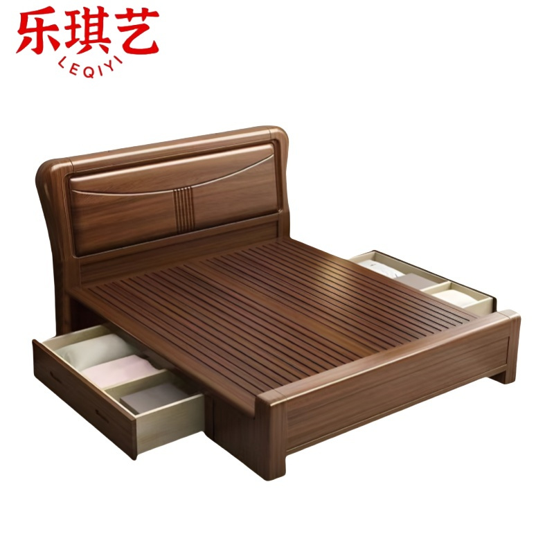 乐琪艺 实木床 180cm(高箱款)张