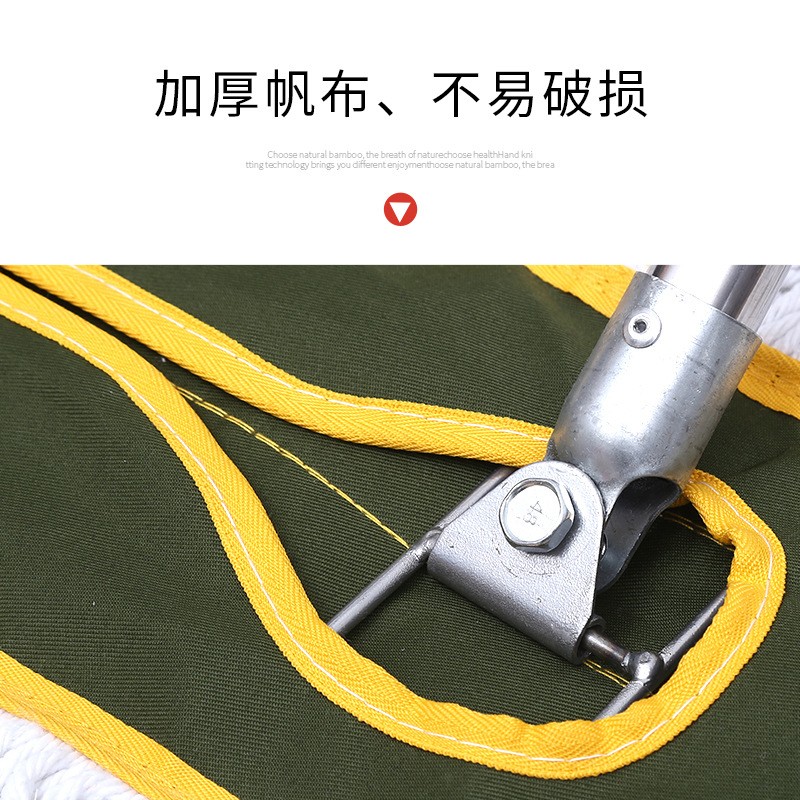 工霸(GONGBA)平板拖把 工厂棉纱排拖保洁商用棉线棉布尘推地拖高清大图
