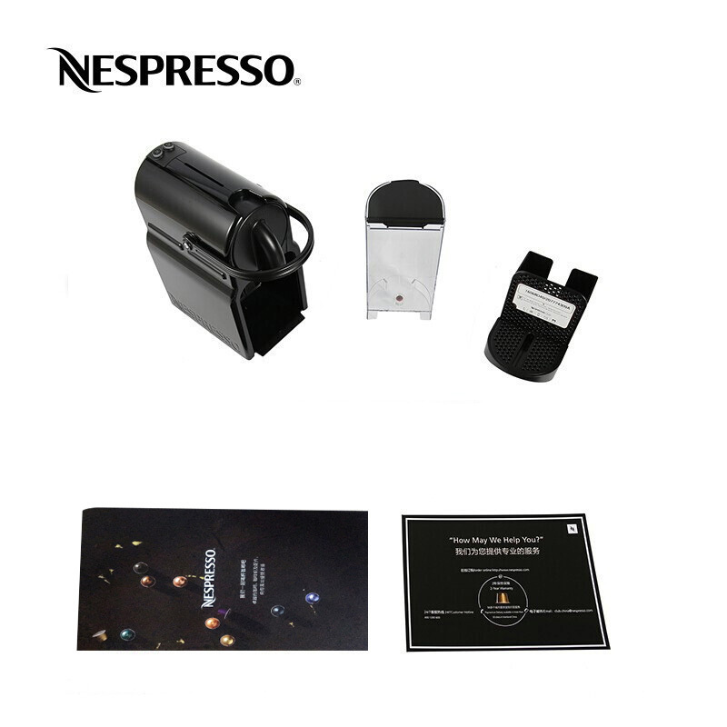 Nespresso 胶囊咖啡机 Inissia D40 欧洲原装进口 全自动意式家用小型咖啡机