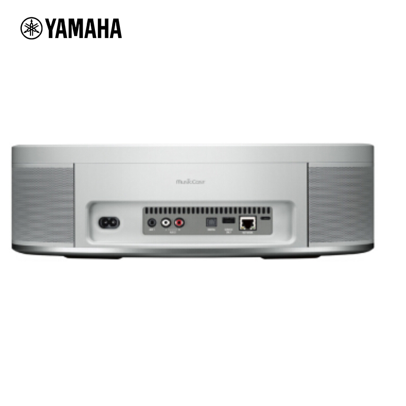 雅马哈(Yamaha)WX-051 无线WIFI 蓝牙音响 家庭影院功放回音壁无线环绕音箱 Hi-Res高解析音频 白色