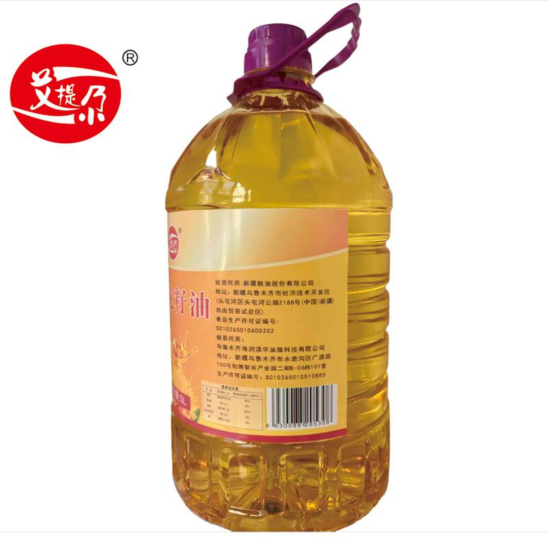 艾提尕红花籽油5升/桶高清大图