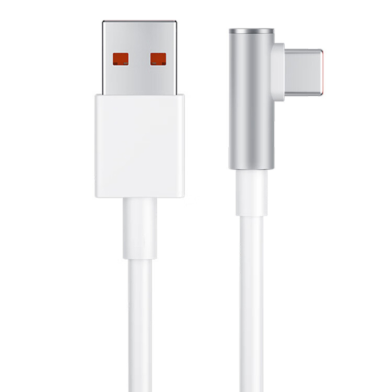 小米6A L型快充数据线 1.5M线长 USB-A to Type-C 支持120W秒充