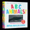 [醉染正版]光与影视觉动物ABC动画书 ABC Animals A Scanimation Picture Book 英