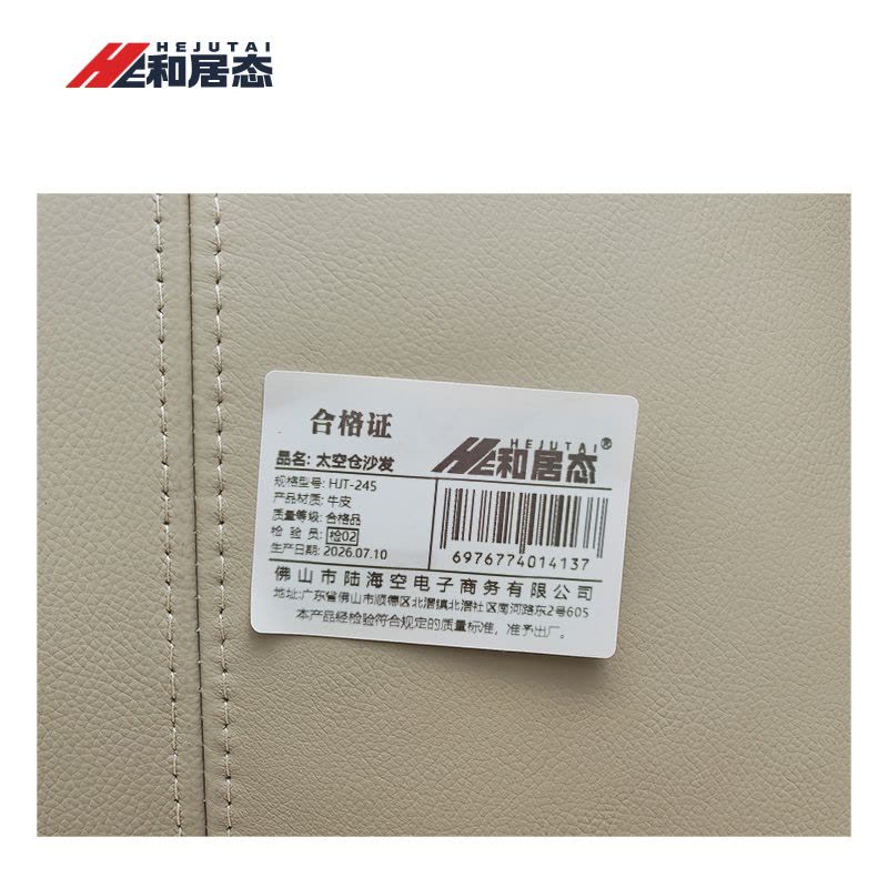 和居态 太空仓沙发 HJT-245 张图片
