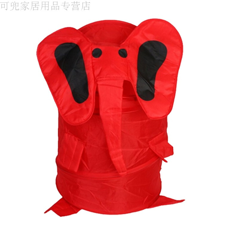 18新款时尚收纳篮折叠玩具筐脏衣服篓衣服篮子换洗有盖卡通家用洗衣篓脏衣桶好品质