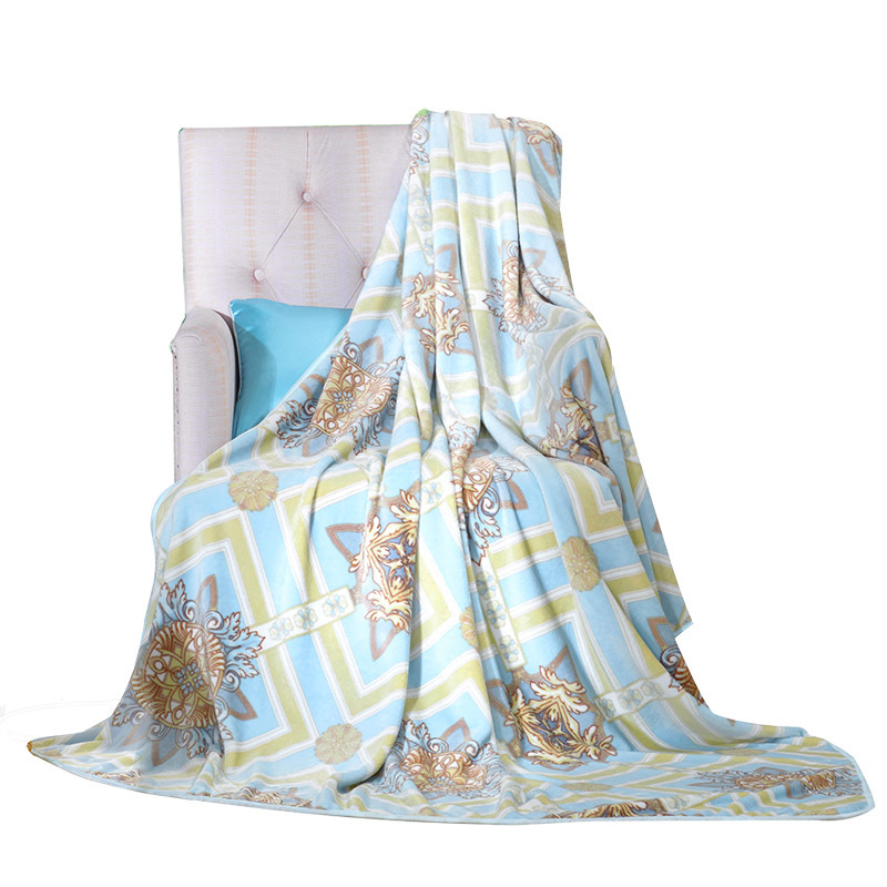 富安娜 伊斯菲尔双人 多功能 法兰绒毯 180*200cm