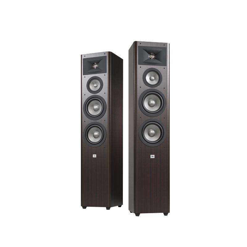 JBL STUDIO280 音响 音箱 5.1 家庭影院 电视音响 落地影院 组合音响 客厅影院 音响套装 棕色高清大图