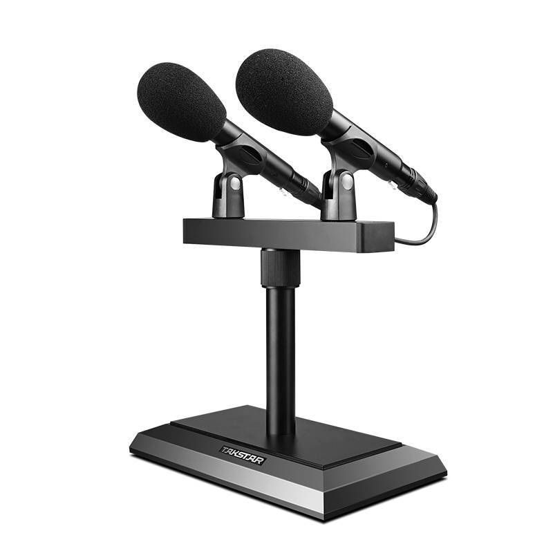 得胜(takstar)ms-t2会议麦克风 演讲会议室高清收音电容麦克风 新闻