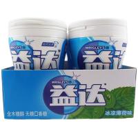 益达 木糖醇无糖口香糖 冰凉薄荷味336g(56gX6)瓶装 整盒装 休闲零食零嘴