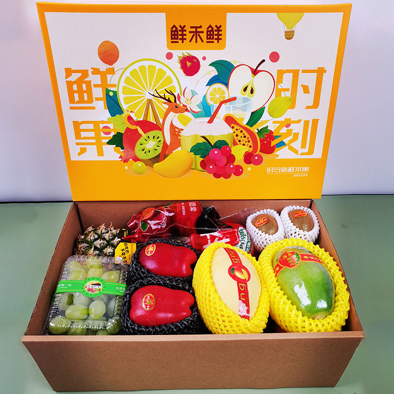 鲜禾鲜特鲜果礼盒E款约6000g.高清大图