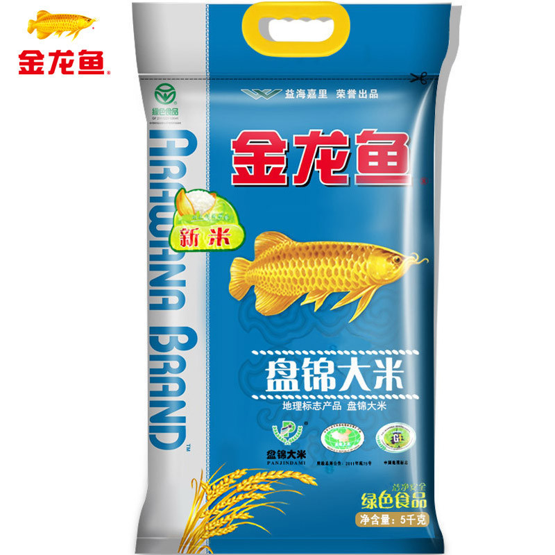 金龙鱼 VI00027 盘锦大米5kg(4袋起售)