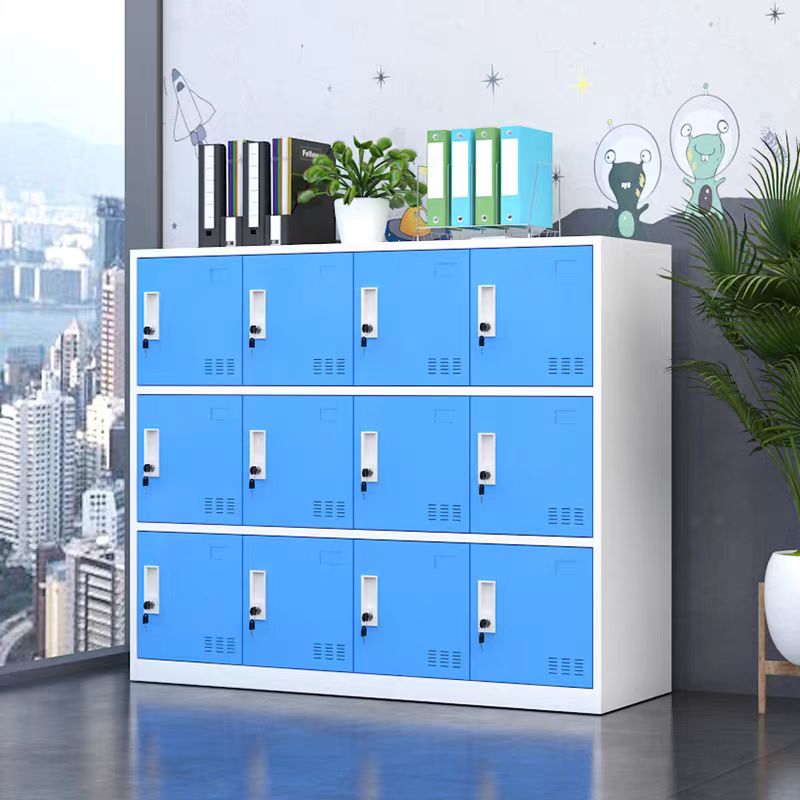 振雅BY-SBG012寄存柜 书包柜 蓝色
