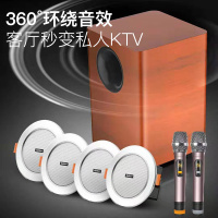 爱浪(Avlight)CK-205T 吸顶式2.1客厅音响KTV钢琴漆音箱套装家庭影院电视音响HIFI级音效