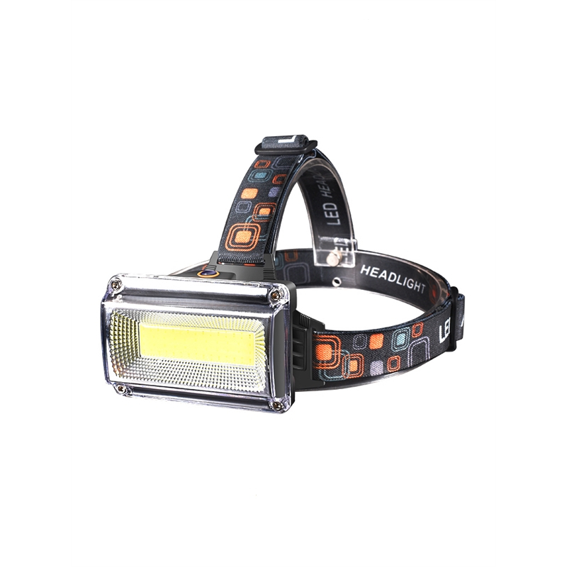 led强光头灯头戴式超亮充电锂电泛光闪电客工作户外散光赶海头灯大