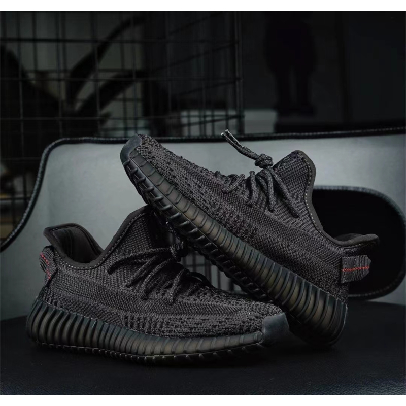 UYEEZY运动户外减震运动2022新款黑满天星超酷潮流设计跑鞋厚底情侣椰子350运动鞋新款