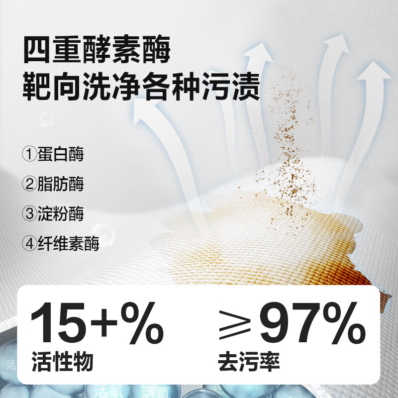 德洁DeJie氨基酸多效洗衣液600ml (米兰玫瑰)高清大图