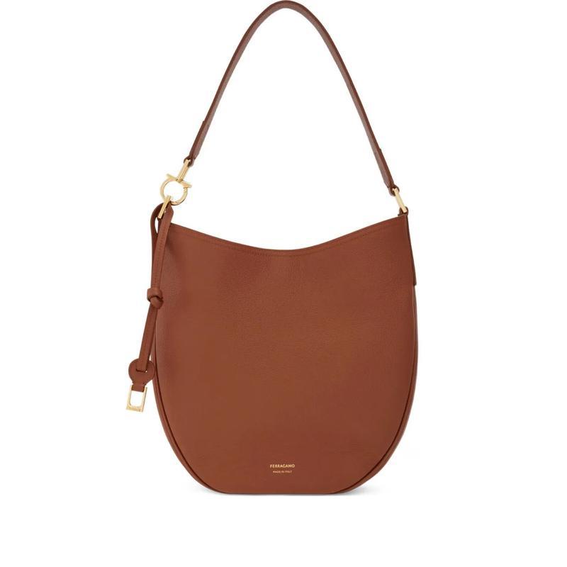 Ferragamo精致牛皮女士中号手提斜挎两用托特包