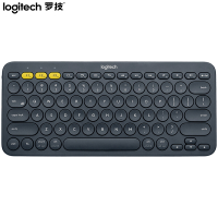 罗技(Logitech)K380无线超薄蓝牙键盘 深灰色