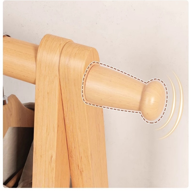 悦兴诚木质衣帽架120*150cm个高清大图