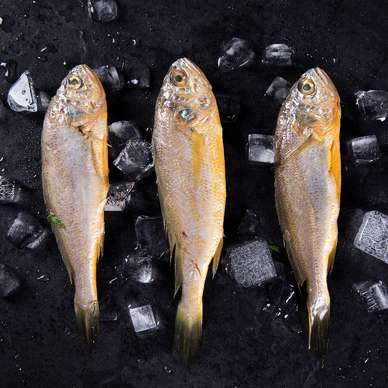 禧美海产 冷冻小黄鱼600g