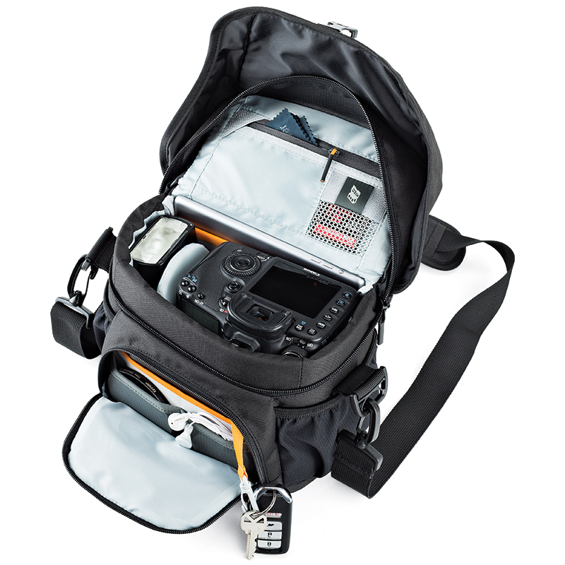 乐摄宝(Lowepro) LP37119-PWW Nova 160 AW II黑色 新星160单肩式单反相机包 数码配件高清大图