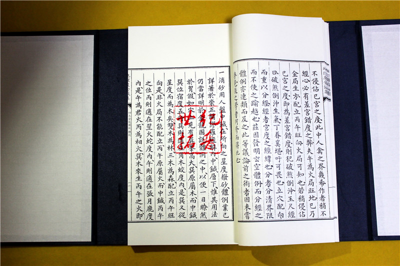 [正版] 地理青囊玉尺度金针集 子部珍本备要021种 宣纸线装一函六册 九州出版社高清大图