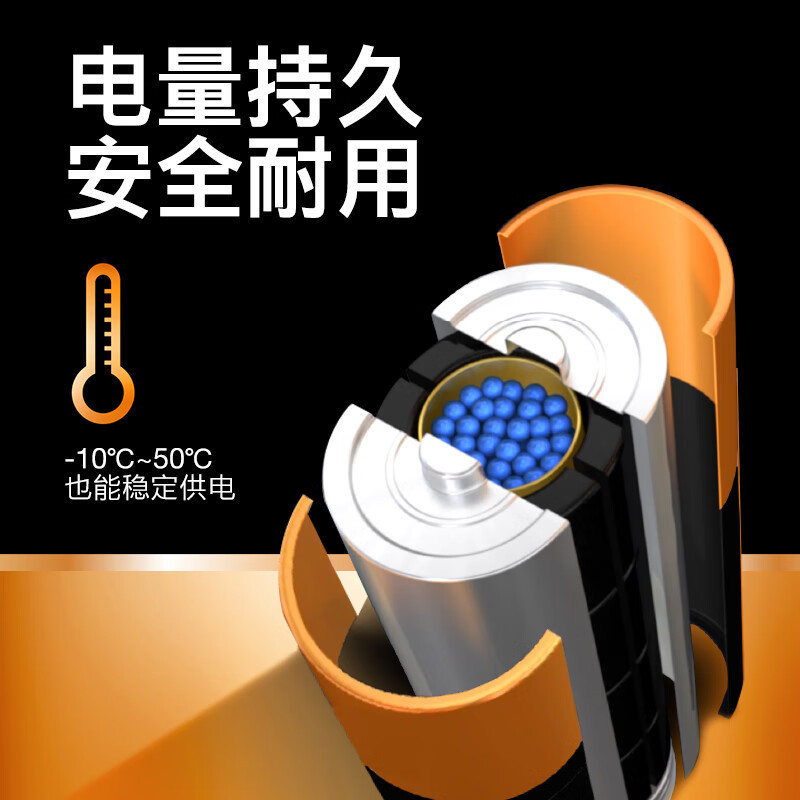 金霸王(Duracell) 7号电池40粒装碱性干电池七号