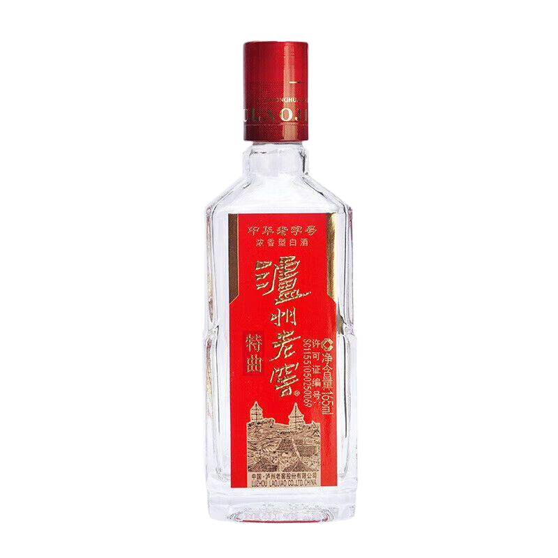 泸州老窖 52度 特曲 三两三小酒 165ml*1瓶浓香型白酒高清大图