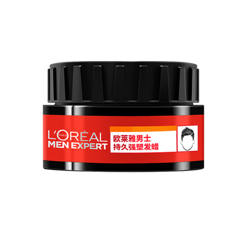 欧莱雅(LOREAL)男士持久强塑发蜡 70g高清大图