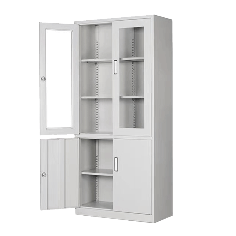 企来铁皮文件柜 900*400*1850mm 组高清大图