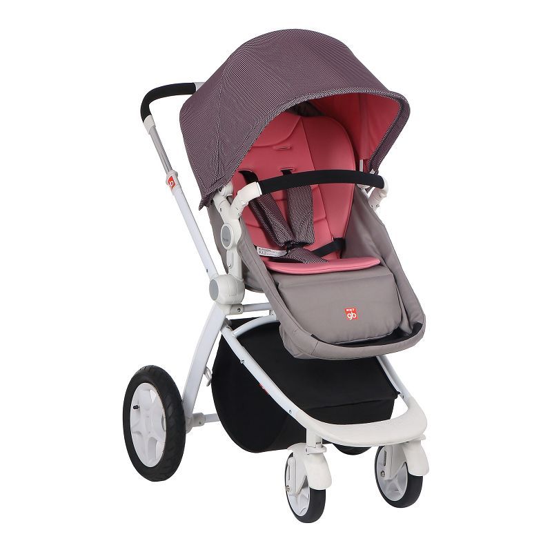 好孩子 Gb 婴儿推车gb好孩子欧洲豪华高景观避震坐蔸可换向婴儿推车gb08 蓝色红色 价格图片品牌报价 苏宁易购好孩子母婴苏宁自营旗舰店