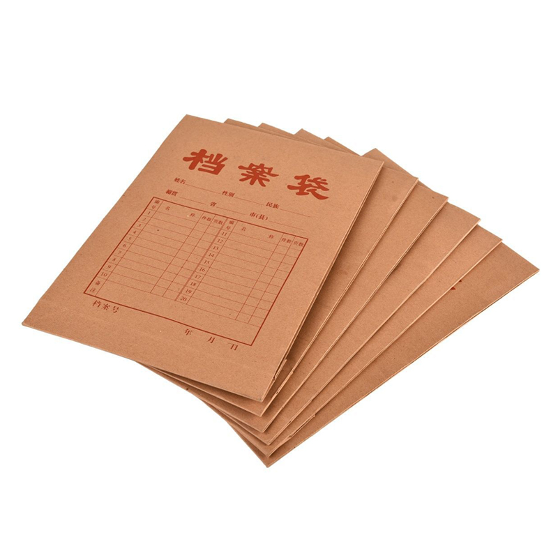 驰洛科 CLK2874 250g 2.5CM宽 牛皮纸档案袋 (计价单位:个)牛皮纸色