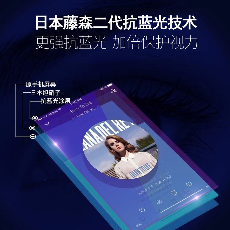 vivox21钢化膜vivox9/x23/y93/x20/z3/z1全屏u1/y97/y85手机膜nex