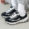 Skechers斯凯奇女鞋新款时尚经典老爹鞋舒适厚底熊猫鞋8730076-BKMT ZP